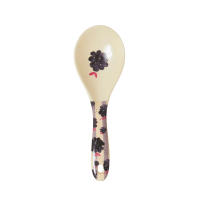 Melamine Salad Spoon Blackberry Beauty Print Rice DK